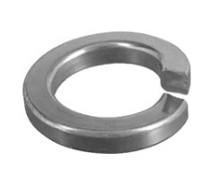 M20 METRIC SPLIT LOCKWASHER THRU HARD DIN127 ZINC PLATED